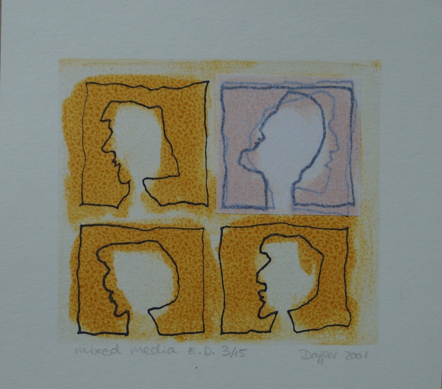 Hester van Dapperen - gesigneerde mixed media - 2001 kopen? Bied vanaf 1!