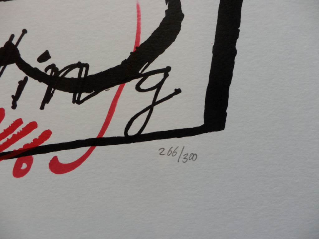 HERMAN BROOD, Gelimiteerde en HANDGESIGNEERDE Zeefdruk  LEKKER DING kopen? Bied vanaf 160!