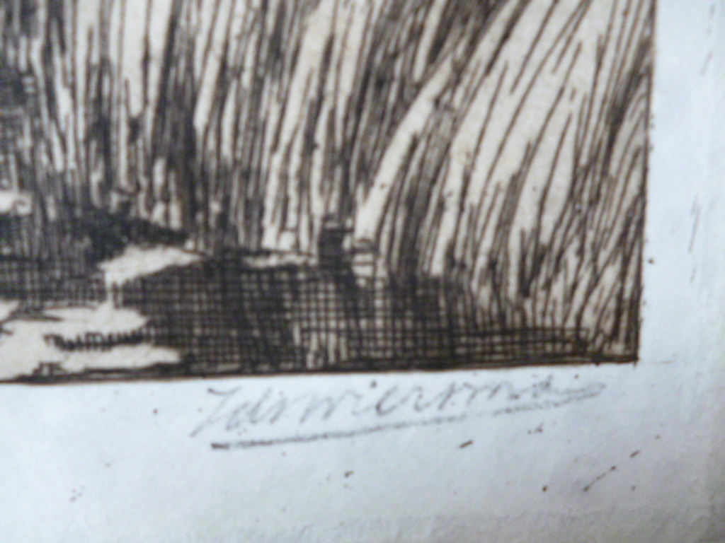 Ids Wiersma - ets - Noordkant Pikmeer bij Grouw kopen? Bied vanaf 175!