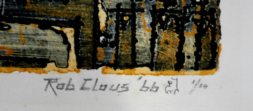 Rob Clous - ets: opening te Wassenaar - 1966 kopen? Bied vanaf 35!