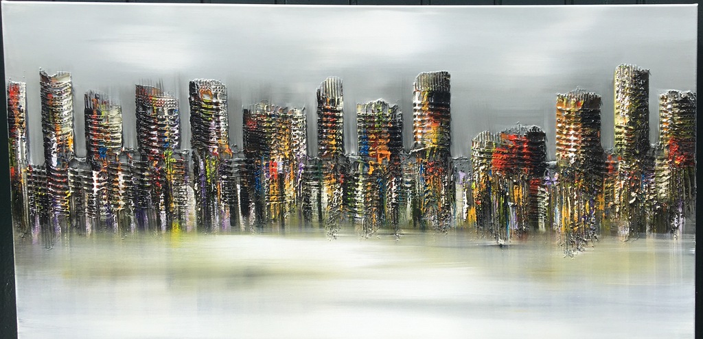 Gena - Skyline - 2017 verkocht voor € 250!