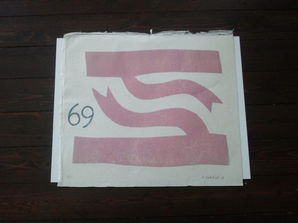 Klaas Gubbels Houtdruk kopen? Bied vanaf 295!