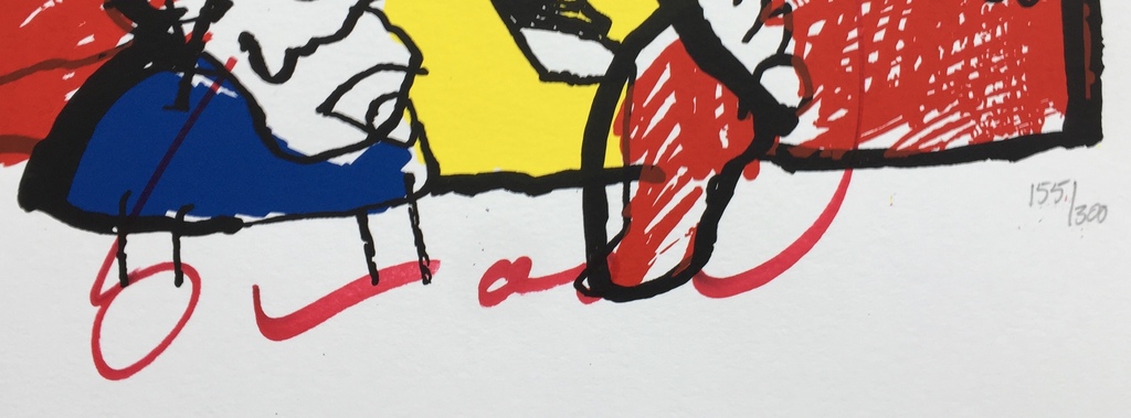 Herman Brood - Family Affair - Originele hand gesigneerde zeefdruk kopen? Bied vanaf 1!