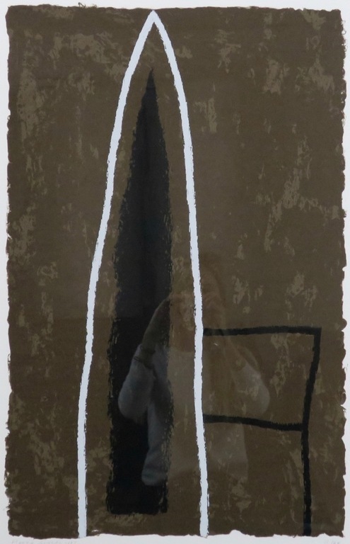 Harrie Gerritz: Zeefdruk, Spaanse gotiek - Ingelijst (Groot) kopen? Bied vanaf 70!