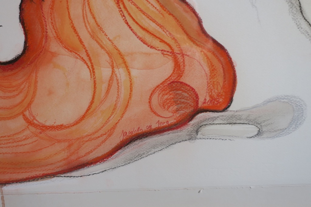 Jacolien de Jong: Gemengde techniek, Z.T. - Ingelijst (Groot) kopen? Bied vanaf 20!