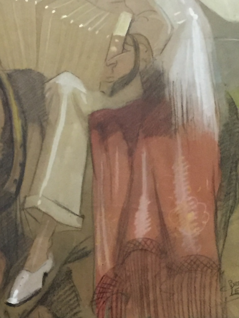 Bernard Leemker 1899-1990.    Spaans tafereel  kopen? Bied vanaf 125!