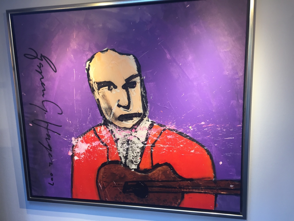 ESPEN GREGER HAGEN ( vriend Herman Brood ) gemengde technieken op doek kopen? Bied vanaf 199!