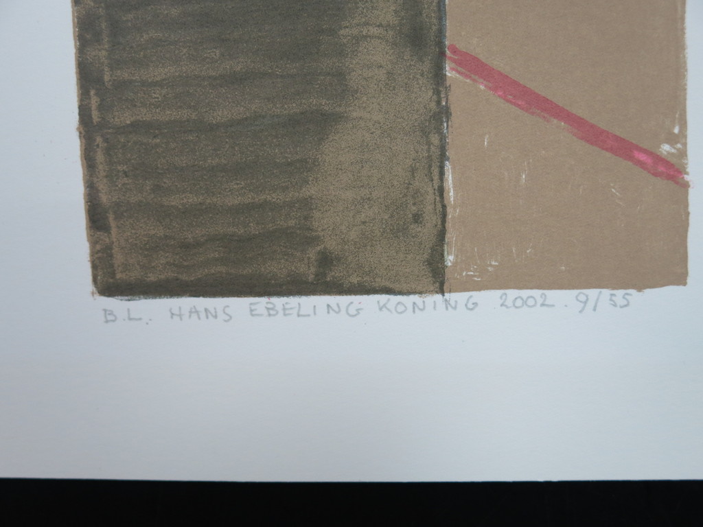 Hans Ebeling Koning: Zeefdruk, Brug L.  kopen? Bied vanaf 1!