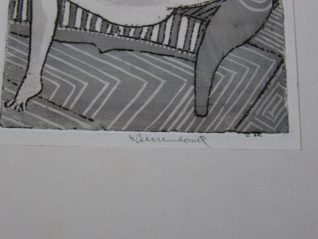 Theo Beerendonk: ets, potlood gesigneerd kopen? Bied vanaf 20!