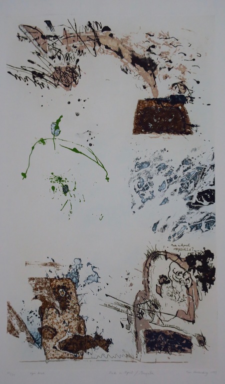Tim Hinterding: Ets en aquatint, Made in April/Mrugalla  kopen? Bied vanaf 1!