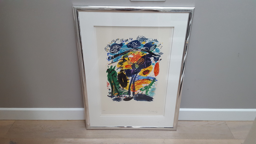 Kees Salentijn - zeefdruk 126/200, gesigneerd (groot) kopen? Bied vanaf 1!