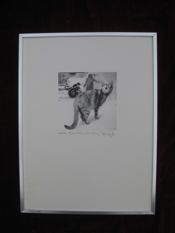 Sjouke Heins: Litho, Paulus bij een kleine onderbreking verkocht voor € 35!