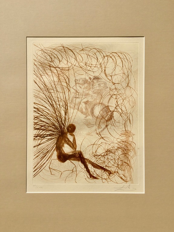Salvador Dali - Originele ets met gravure - handgesigneerd - 1970 kopen? Bied vanaf 799!