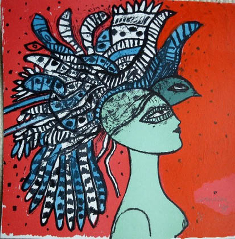 Corneille, lithografie, Sans Titre, 1977 verkocht voor € 150!