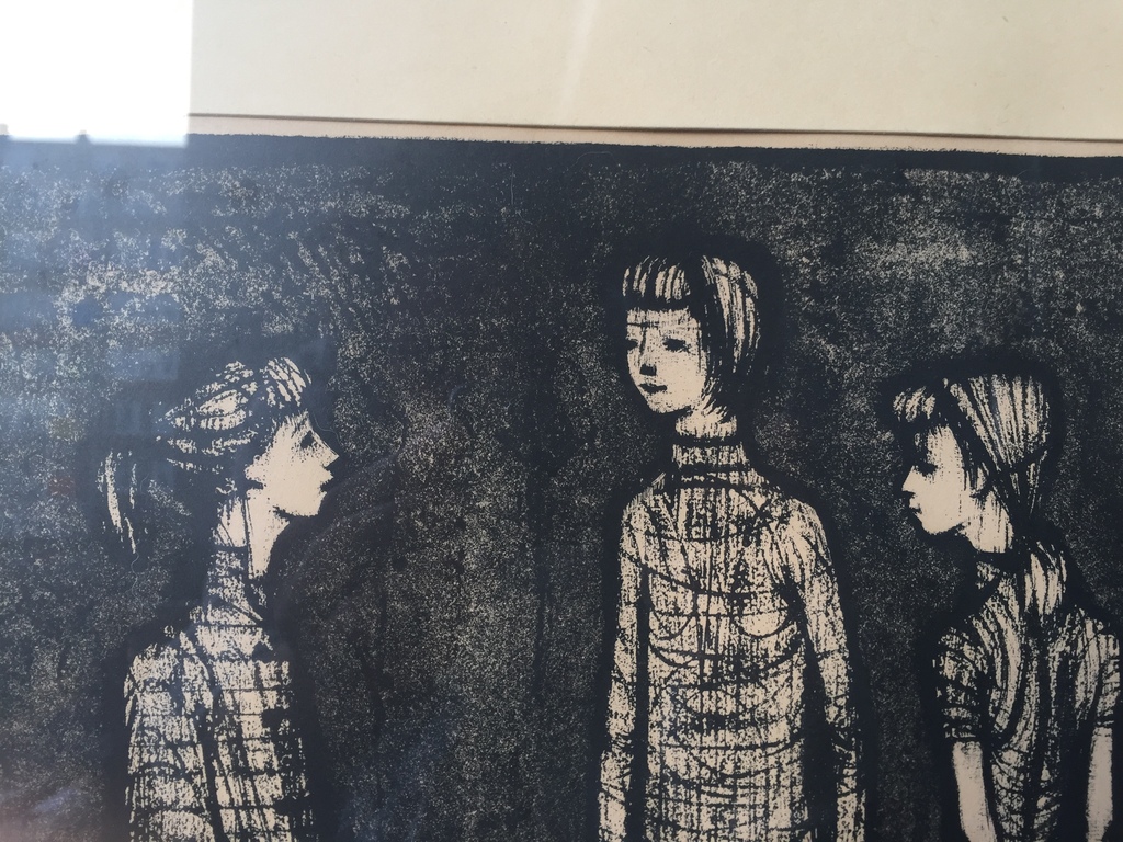 Ed van Zanden: Ets 8/11 Drie Figuren kopen? Bied vanaf 1!