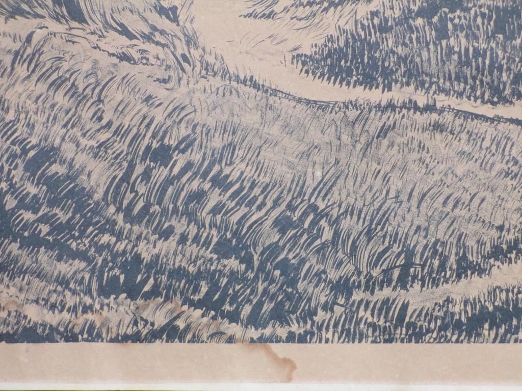 Chris Lebeau, Duinlandschap, Litho kopen? Bied vanaf 75!