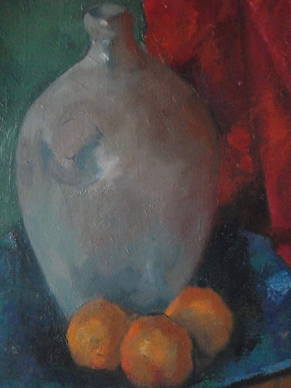 2x Hollandse school - olieverf op doek - stillevens met duif en aardewerk pot kopen? Bied vanaf 1!