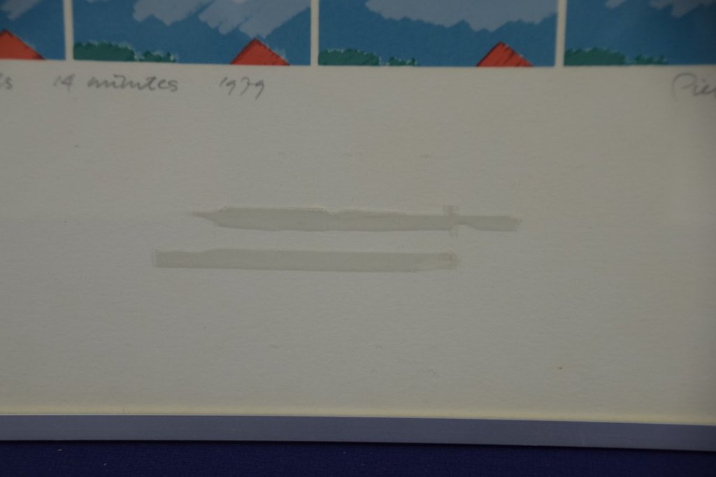 Piet Fioole - Zeefdruk - Clouds 14 minutes kopen? Bied vanaf 1!