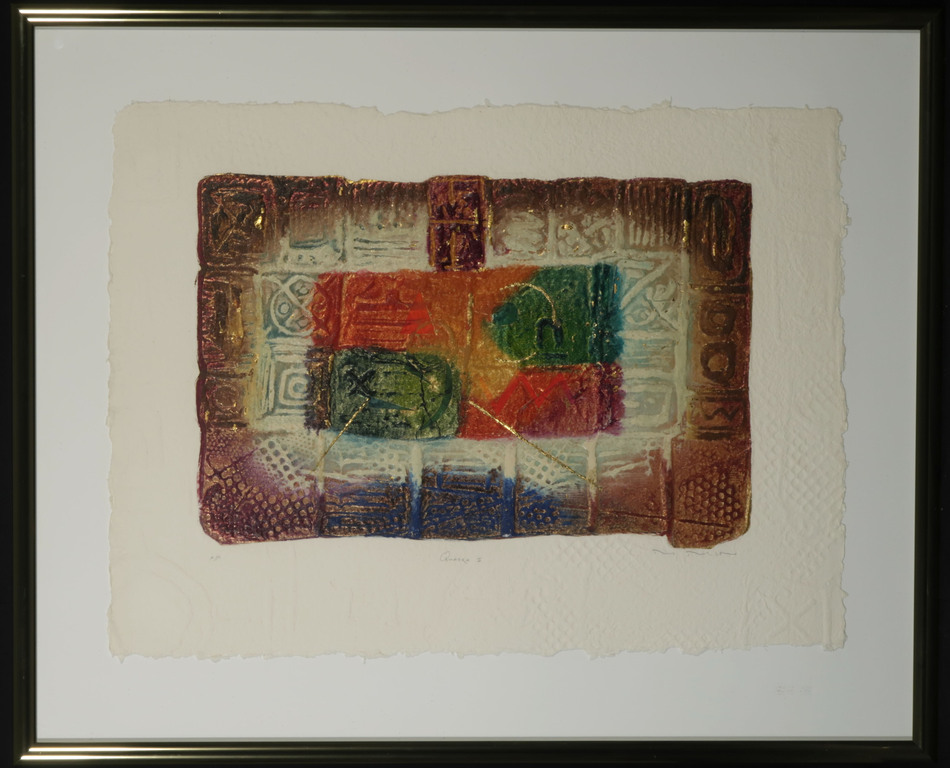 David Dodsworth: Carborundum, Z.T. - Ingelijst verkocht voor € 55!