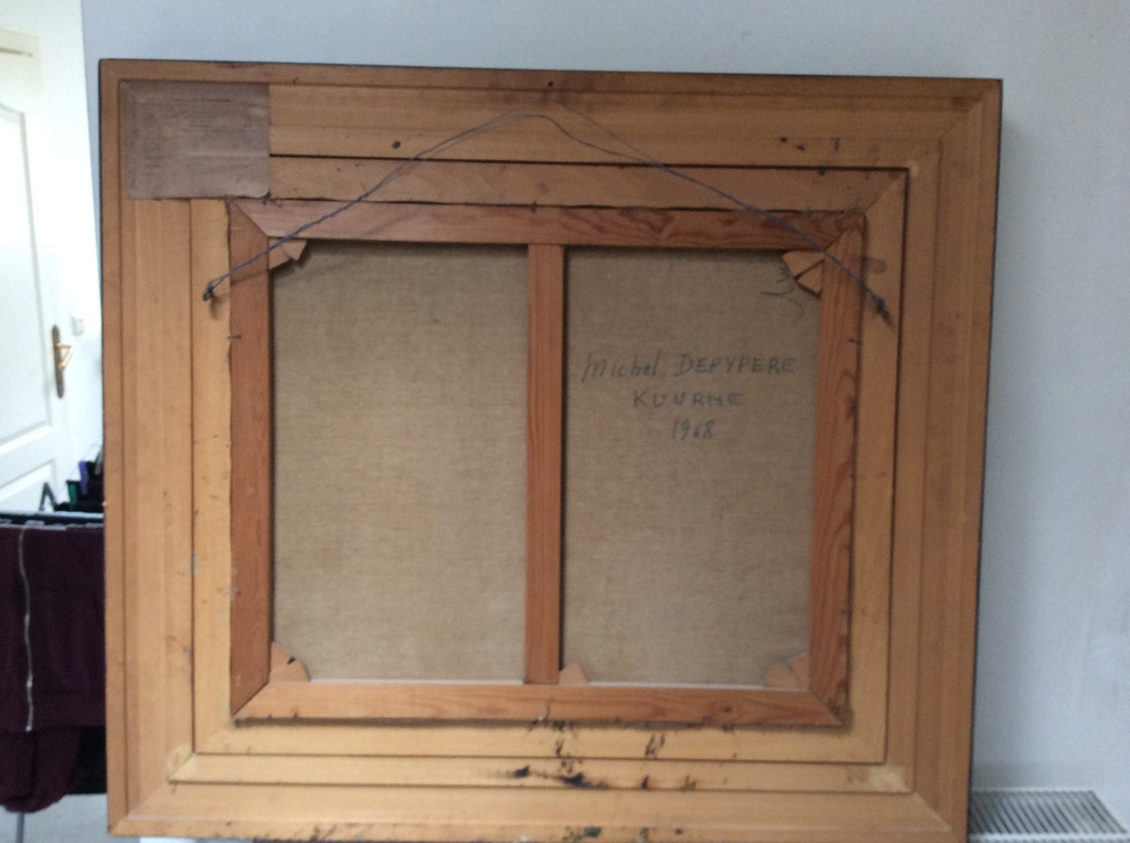 Michel Depypere(1923-1978) - schilderij op doek - Vlaamse Schoonheid kopen? Bied vanaf 500!