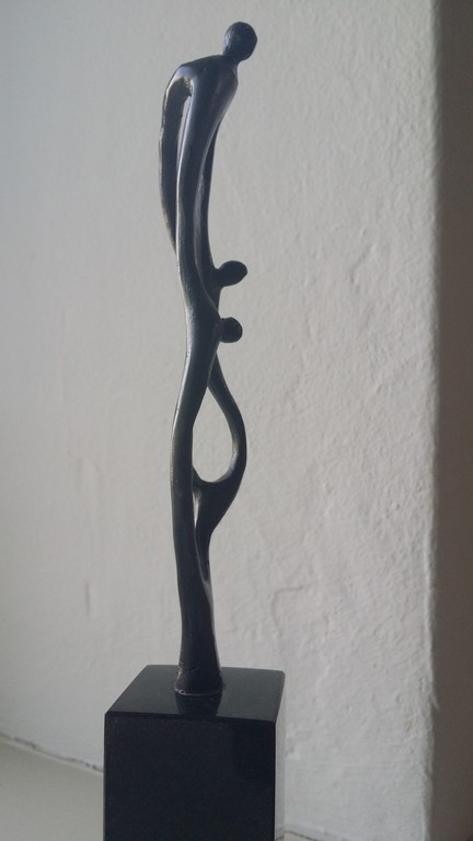 Ammerlaan, brons, 4 mensfiguren kopen? Bied vanaf 30!