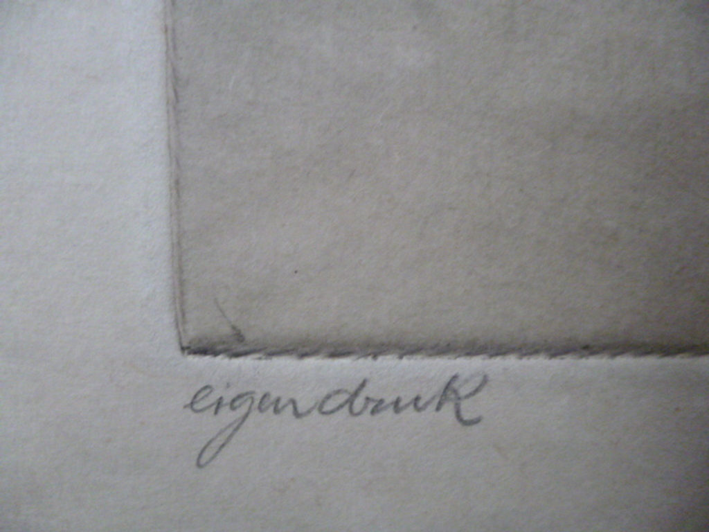 Alfred Löb - ets - Vrouw met gestippelde jurk kopen? Bied vanaf 40!