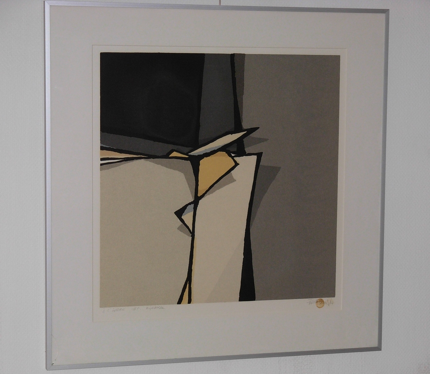 Fon Klement (1930-2000), Boardprint, À l'instar verkocht voor € 225!