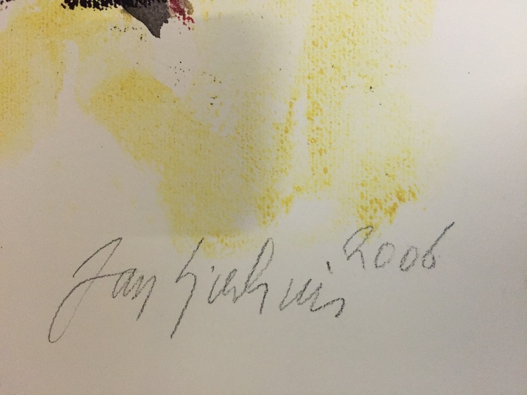 JAN SIERHUIS Originele E/A piezo/zeefdruk  Titel: De Dans 2006 kopen? Bied vanaf 1!