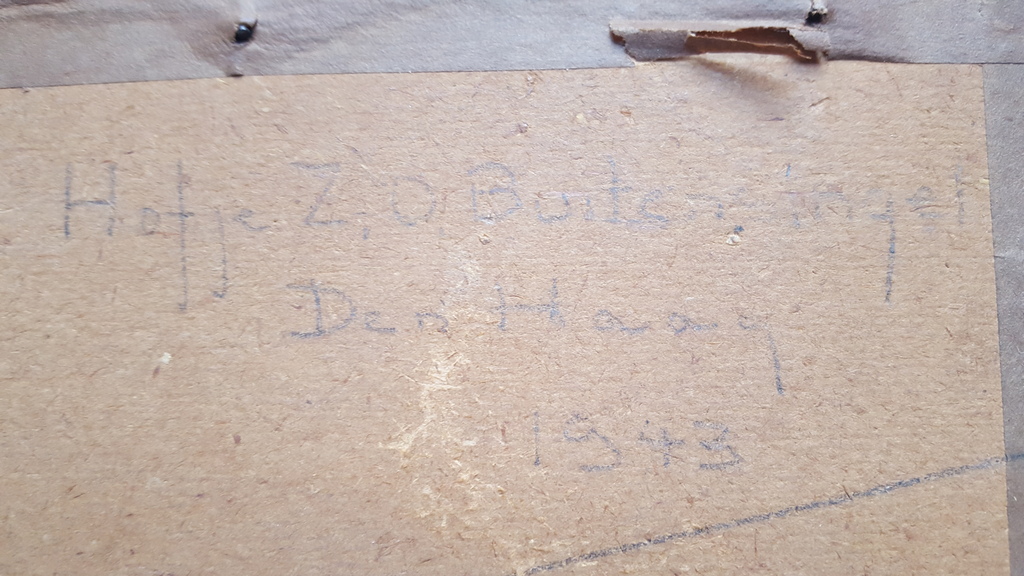 Leo Stracke (1897-1963) - Den Haag Z.O., Buitensingel, gesigneerd en 1943 kopen? Bied vanaf 19!