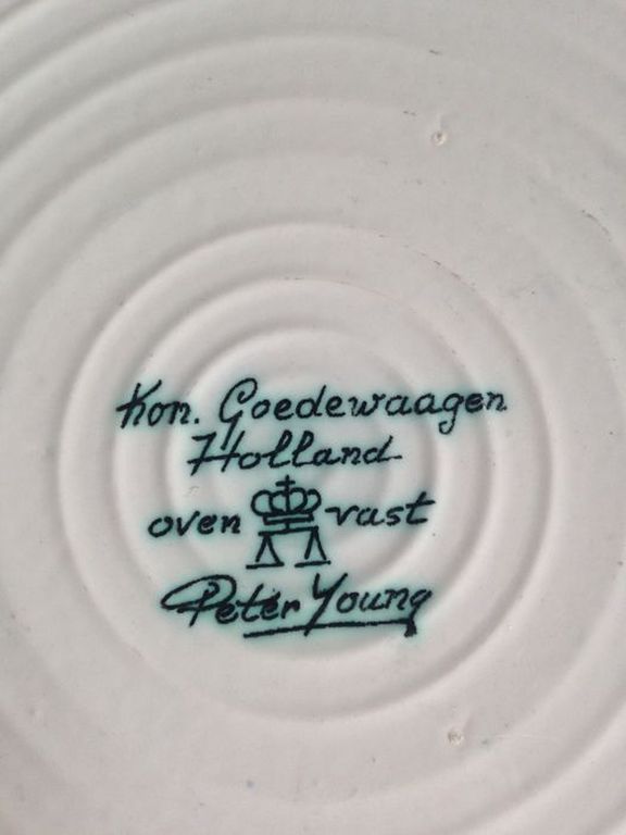 Vier Peter Young Goedewaagen borden - 1970's, Nieuw Buinen kopen? Bied vanaf 1!