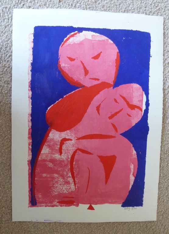 Grafiek, handgesigneerd: RAG, oplage: 7/20 kopen? Bied vanaf 1!