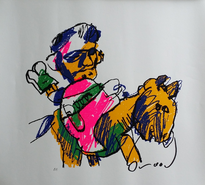 Herman Brood, Man en Paard verkocht voor € 110!