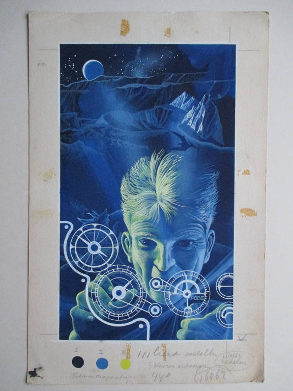 Eppo Doeve, gouache, ontwerp voor het boek "De Tijdmachine" van H.G. Wells kopen? Bied vanaf 100!