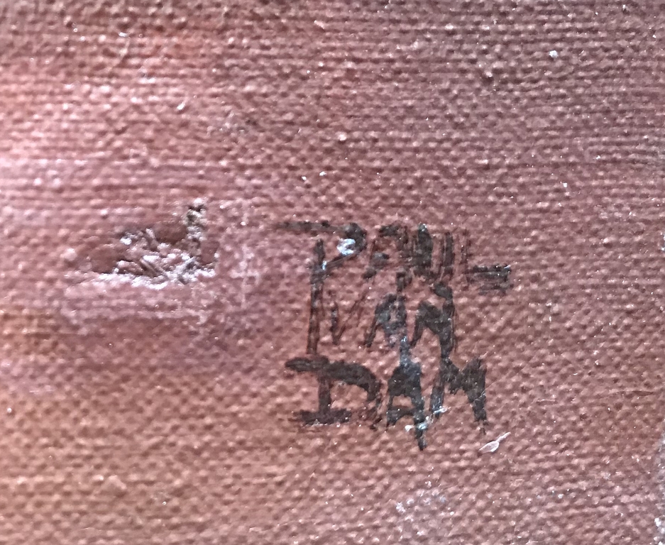 Paul van Dam, bloemstilleven , olie op board, gesigneerd kopen? Bied vanaf 1!