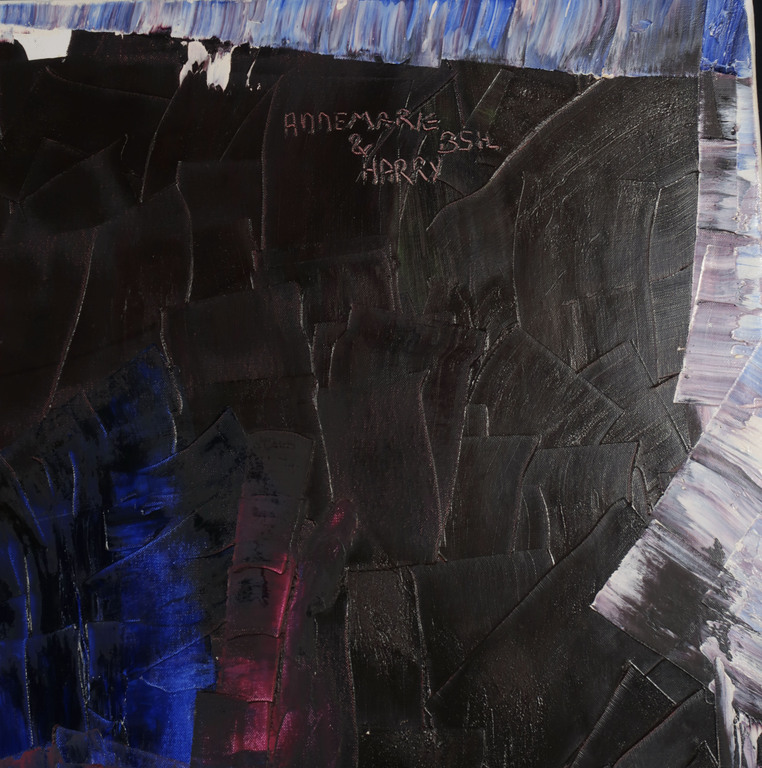 Herman Jan Bosch: Gemengde techniek op doek, Annemarie en Harry kopen? Bied vanaf 1!