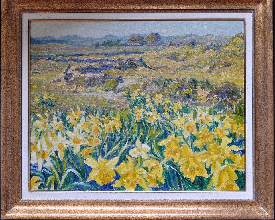 Ad Blok van der Velden (1913-1980), Texel, olie op doek kopen? Bied vanaf 1500!