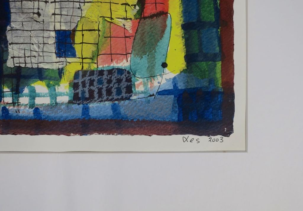 Anna Mes: Gicleedruk, Compositie II kopen? Bied vanaf 20!