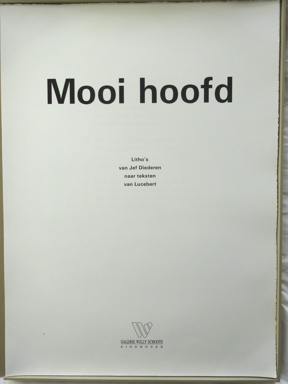 Jef Diederen, grafiek, verkocht voor € 175!