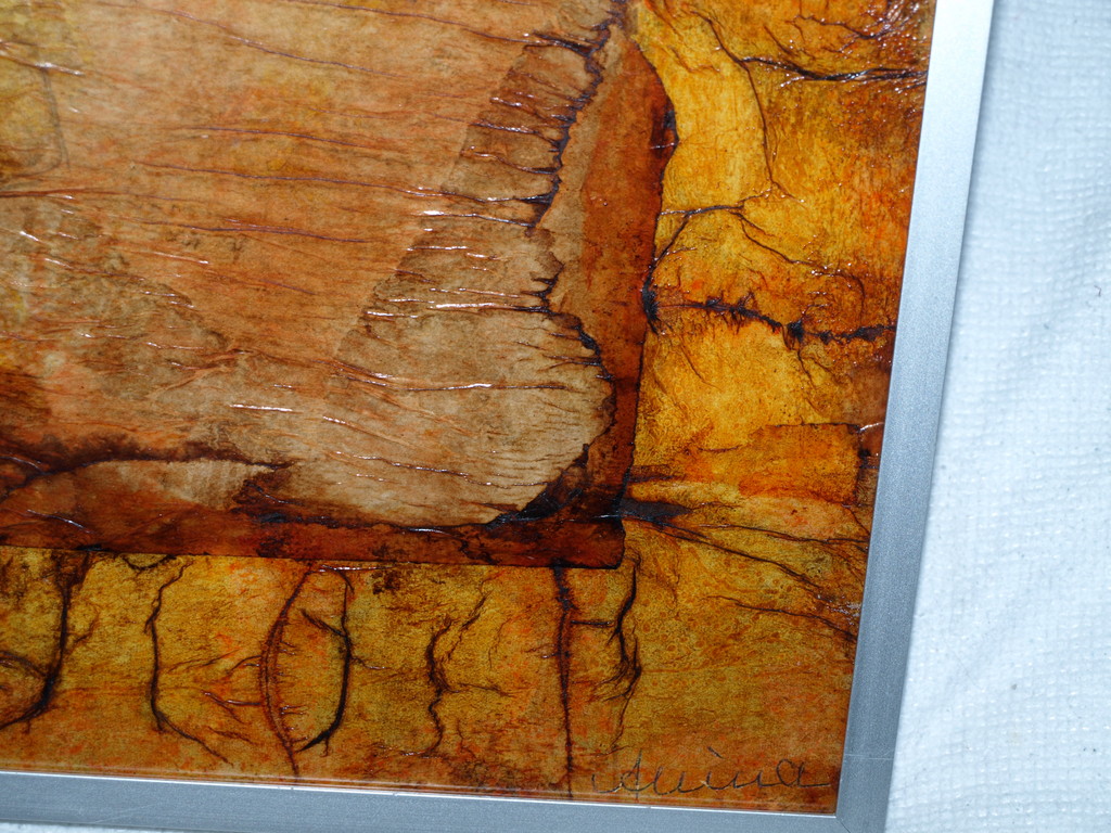 ANINA MARGIONO  – Collage – Autrefois valse – Gesigneerd & ingelijst - 1979 kopen? Bied vanaf 1!