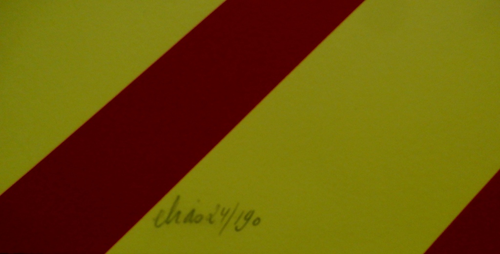 Etienne Elias, zeefdruk: Moonlandscape, handgesigneerd en genummerd kopen? Bied vanaf 75!