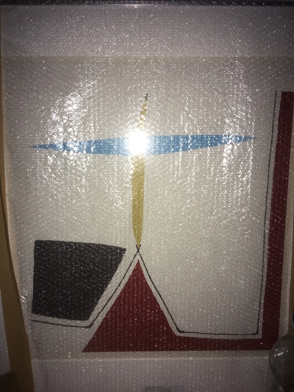 Doris Groeneveld; zeefdruk; compositie 1996 kopen? Bied vanaf 250!