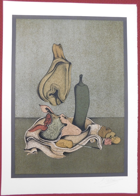 Mikhail Chemiakin - Kleurenlitho - Le Ventre de Paris kopen? Bied vanaf 75!