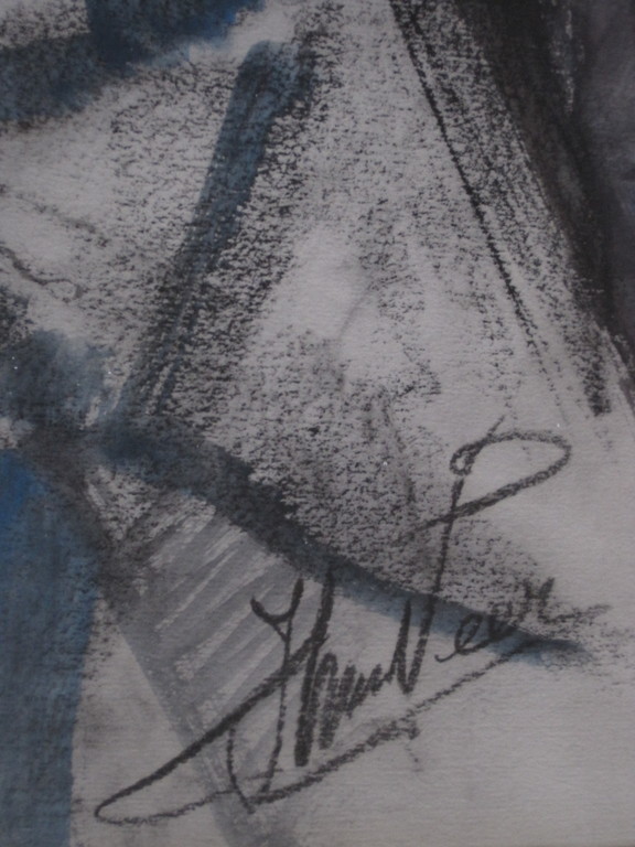  GROOT Pastel  "jonge vrouw in schemering" Jan vd Veer - Nieuwe Haagse School  kopen? Bied vanaf 1!