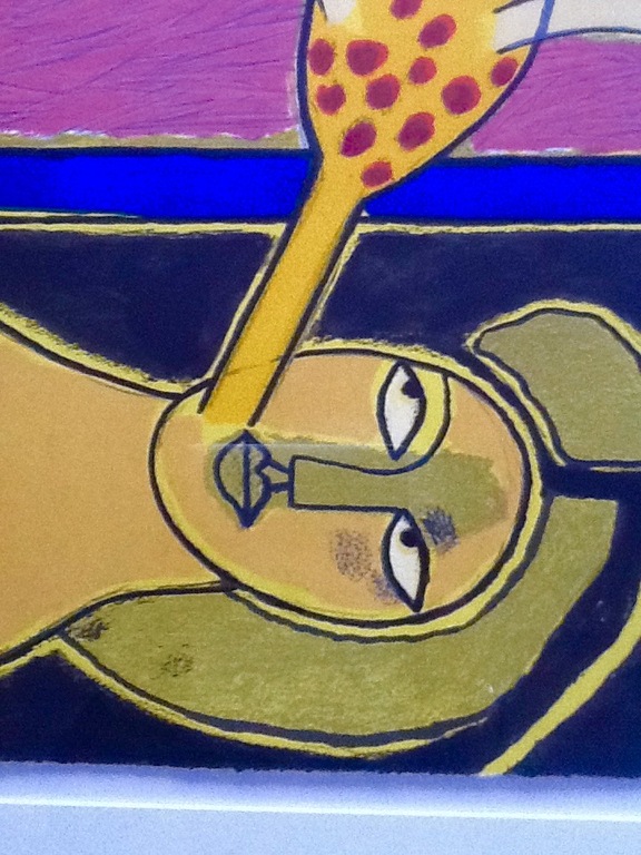 Corneille, Kleurenlitho, gesigneerd , ingelijst in blankhouten lijst, Oplage 125 kopen? Bied vanaf 350!