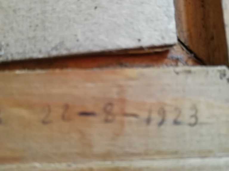 onbekend kunstenaar - olieverf op paneel - landelijk dorps zicht kopen? Bied vanaf 1!