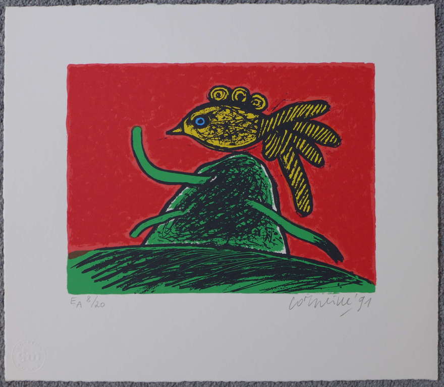 Corneille, album Triologie uit 1991. drie zeefdrukken in album. kopen? Bied vanaf 210!