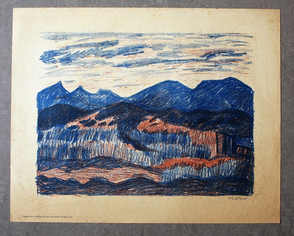 Lex Horn (1919-1968) Litho kopen? Bied vanaf 25!