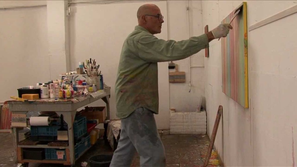 Eric de Nie - Abstract, gemengde techniek op papier (mooi ingelijst, groot) kopen? Bied vanaf 250!