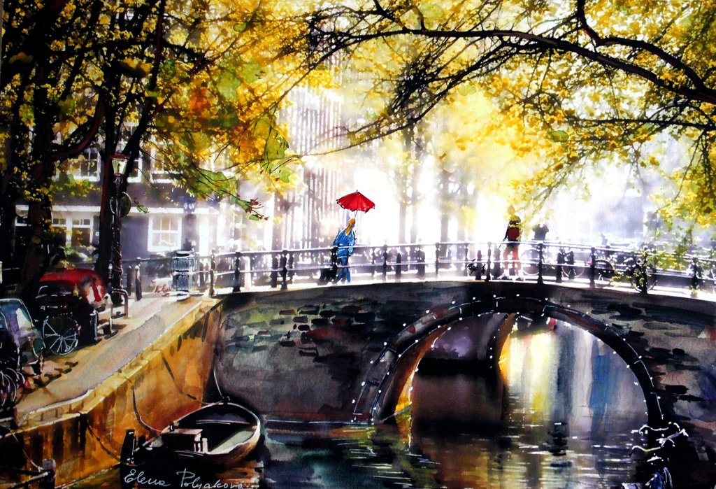 Elena Polyakova:   Amsterdamse brug kopen? Bied vanaf 75!