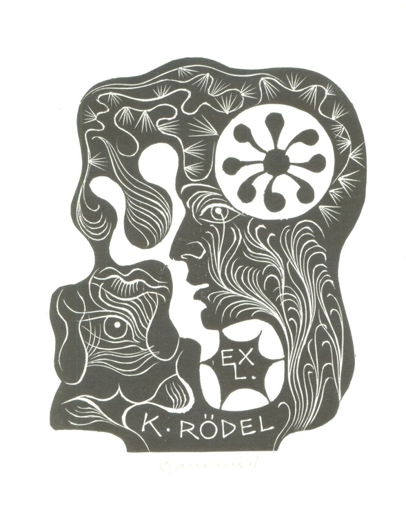 Janousek e.a: Vier houtsnedes, Romantische en erotische voorstellingen kopen? Bied vanaf 1!